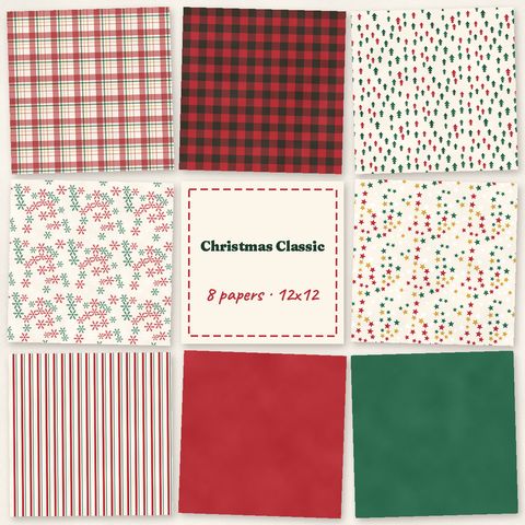 Preview of Christmas Classic Papers