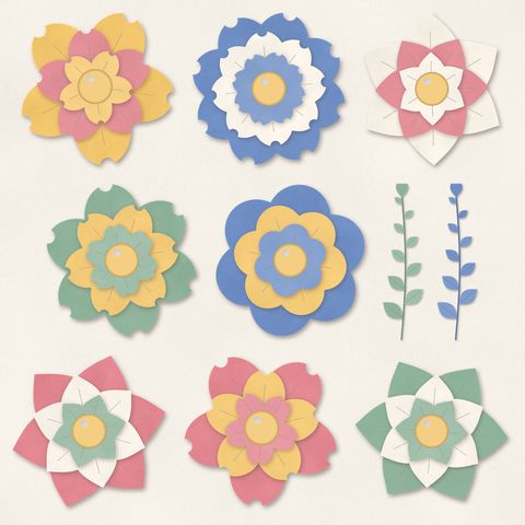 Preview of Paper Flowers Pack